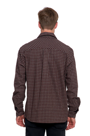 FLANELOWA KOSZULA MĘSKA 100% BAWEŁNA W KRATĘ DŁUGI RĘKAW WYGODNA MORAJ