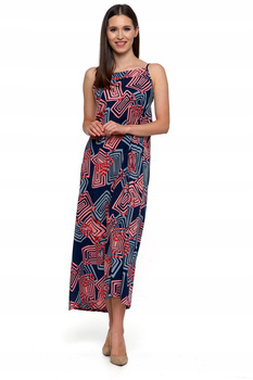 MORAJ Letnia sukienka maxi na ramiączkach