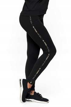 MORAJ Legginsy z Wysokim Stanem Kryjące