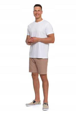 T-SHIRT MĘSKI Z KRÓTKIM RĘKAWEM GŁADKA KOSZULKA BAWEŁNIANA BLUZKA MORAJ 