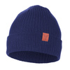 CZAPKA DAMSKA ZIMOWA PRĄŻKOWANA BEANIE NA CHŁODNE DNI MODNA NASZYWKA MORAJ