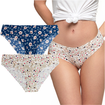 Majtki Damskie Figi laserowo cięte Moraj 2 szt.