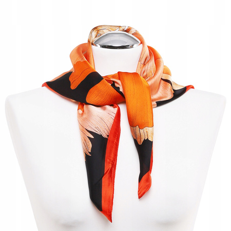 Delikatna Apaszka Damska MORAJ Szalik Chusta Chustka na Szyję Elegancka