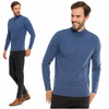 Elegancki SWETER MĘSKI Półgolf Klasyczny Stylowy Sweterek Ze Stójką MORAJ 