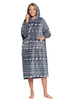 KOCOBLUZA CIEPŁA DUŻA BLUZA Z KAPTUREM KOC NA ZIMĘ OVERSIZE MORAJ
