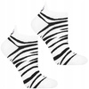 Skarpetki Stopki Damskie Niskie Skarpety ZEBRA Urocze MORAJ 3-PAK 