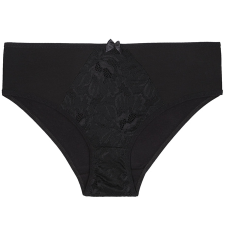 Figi Damskie Bikini Majtki Bawełniane Koronka Wygodne Modne 3 szt. MORAJ 