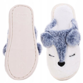 Kapcie Damskie Zwierzaki Papcie Do Domu Bambosze Wygodne MORAJ