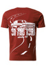 T-SHIRT MĘSKI Z KRÓTKIM RĘKAWEM KOSZULKA BLUZKA Z NADRUKIEM MODNA MORAJ