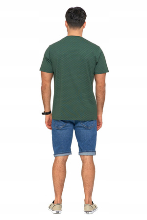 T-Shirt Męski Klasyczny Koszulka na Krótki Rękaw Modne Wzory MORAJ 