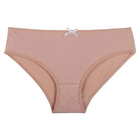 Figi Damskie Bikini Majtki Klasyczne Wygodne Bawełniane 3-PAK MORAJ 