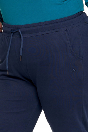 SPODNIE DRESOWE Damskie Klasyczne Proste Bez Ściągacza Plus Size MORAJ