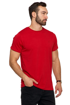 T-Shirt Męski Koszulka PREMIUM na Krótki Rękaw Bawełna Czesana MORAJ