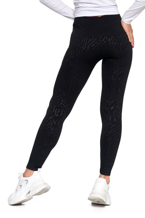 LEGGINSY DAMSKIE OCIEPLANE GETRY Z WYSOKIM STANEM SZEROKI PAS MORAJ