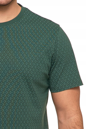 T-Shirt Męski Klasyczny Koszulka na Krótki Rękaw Modne Wzory MORAJ 