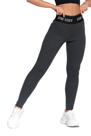 LEGGINSY DAMSKIE OCIEPLANE CIEPŁE GETRY WYSOKI STAN ELASTYCZNE MORAJ