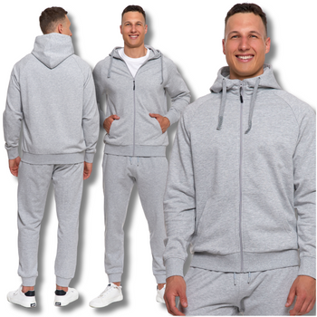 DRES MĘSKI SPODNIE z Kieszeniami BLUZA MĘSKA Rozpinana z Kapturem MORAJ