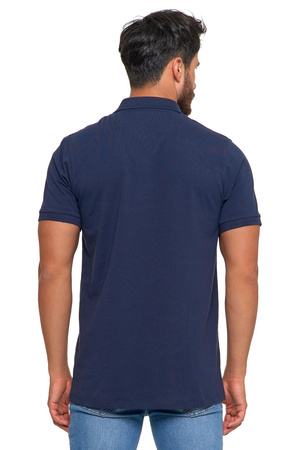Koszulka Polo Męska Elegancka Klasyczna Gładka Bawełniana Premium MORAJ 