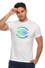 Koszulka Męska MORAJ T-Shirt na krótki Rękaw Biała z Nadrukiem Bawełna 