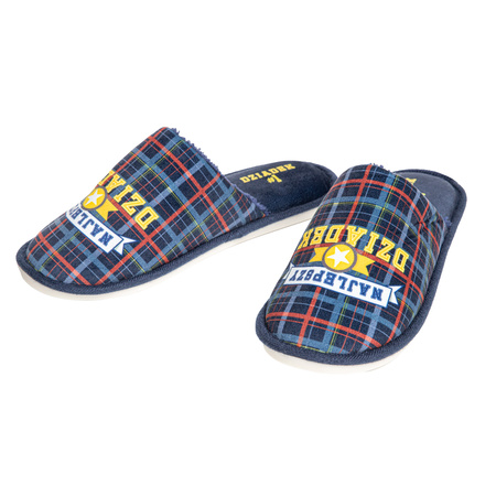 KAPCIE MĘSKIE DLA DZIADKA LACZKI DOMOWE KLAPKI NA PREZENT MORAJ