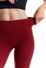 LEGGINSY DAMSKIE ZE STRUKTURĄ CIEPLEJSZE GETRY Z WYSOKIM STANEM MORAJ