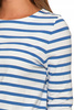 BLUZKA DAMSKA W PASKI Koszulka T-Shirt Na Długi Rękaw Bawełniany MORAJ