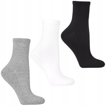 Długie Skarpetki Damskie MORAJ Klasyczne Wysokie Skarpety 3-PAK