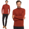 Elegancki SWETER MĘSKI Półgolf Klasyczny Stylowy Sweterek Ze Stójką MORAJ 