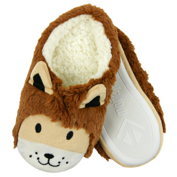 Kapcie Damskie Miękkie Bambosze Ciepłe Wsuwane Uszka Zwierzaki MORAJ