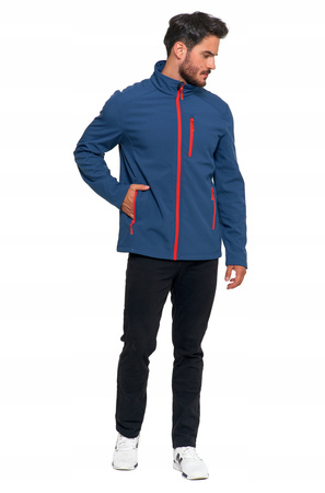 Kurtka Męska Wiatroszczelna SOFTSHELL Przejściowa bez kaptura MORAJ