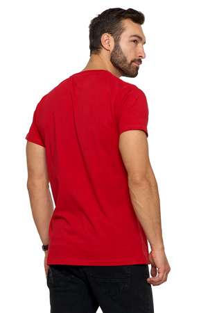 T-Shirt Męski Koszulka PREMIUM na Krótki Rękaw Bawełna Czesana MORAJ