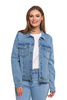 JEANSOWA KURTKA DAMSKA KLASYCZNA JEANS MODNA STYLOWA PRZEJŚCIOWA MORAJ