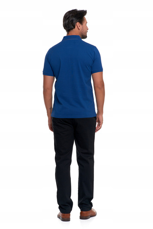 Elegancka Polówka Polo Męskie Koszulka T-Shirt z Krótkim Rękawem MORAJ 