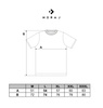 T-Shirt Męski Koszulka Bawełna Naszywka MORAJ M