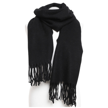 SZAL DAMSKI MORAJ CIENKI SZALIK JESIENNY Z KRYSZTAŁKAMI ELEGANCKI MORAJ