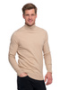 ELEGANCKI SWETER MĘSKI CIENKI GOLF KLASYCZNY GŁADKI DOPASOWANY MORAJ