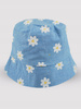 KAPELUSZ MIĘKKI Dziecięcy Bucket Hat letni KWIATY