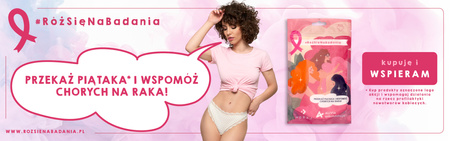 Majtki damskie figi z koronką #RóżSięNaBadania 