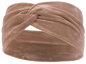 OPASKA NA GŁOWĘ Damska na uszy Welurowa Uniwersalna Klasyczna Modna MORAJ
