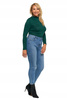 Spodnie Jeansowe Damskie Jeansy Skinny Wysoki Stan Wygodne MORAJ