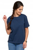 T-Shirt Damski Bawełna PREMIUM Wygodna Luźna Koszulka Gładka MORAJ 