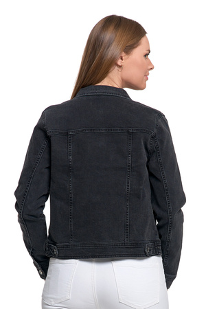 JEANSOWA KURTKA DAMSKA KLASYCZNA JEANS MODNA STYLOWA PRZEJŚCIOWA MORAJ