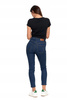Spodnie Jeansowe Damskie Jeansy Skinny Wysoki Stan Wygodne MORAJ