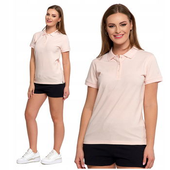 Koszulka Polo Damska Klasyczna Polówka z Kołnierzykiem Bawełniana MORAJ