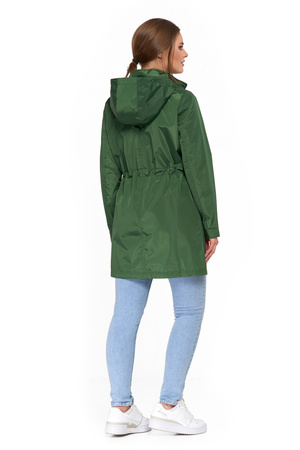 KURTKA DAMSKA PRZEJŚCIOWA Z KAPTUREM PARKA ELEGANCKI PŁASZCZ MORAJ
