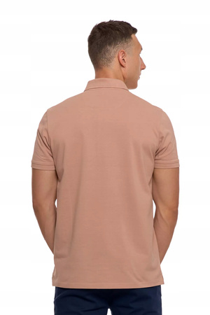Elegancka Polówka Polo Męskie Koszulka T-Shirt z Krótkim Rękawem MORAJ 