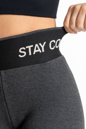 LEGGINSY DAMSKIE OCIEPLANE CIEPŁE GETRY WYSOKI STAN ELASTYCZNE MORAJ