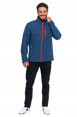 Kurtka Męska Wiatroszczelna SOFTSHELL Przejściowa bez kaptura MORAJ
