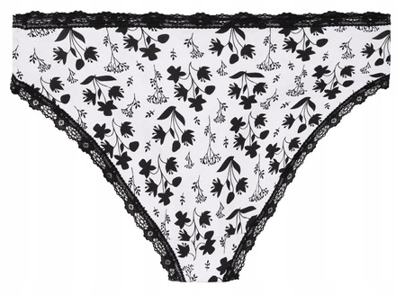 Figi Damskie Koronka Subtelne Majtki Modne Klasyczne Stylowe 3-PAK MORAJ