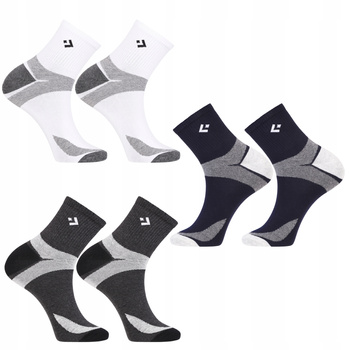 Skarpetki MORAJ Męskie Skarpety Za Kostkę Delikatny Prążek 3-PAK